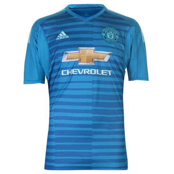 Camiseta Manchester United Portero 2018/19 Azul